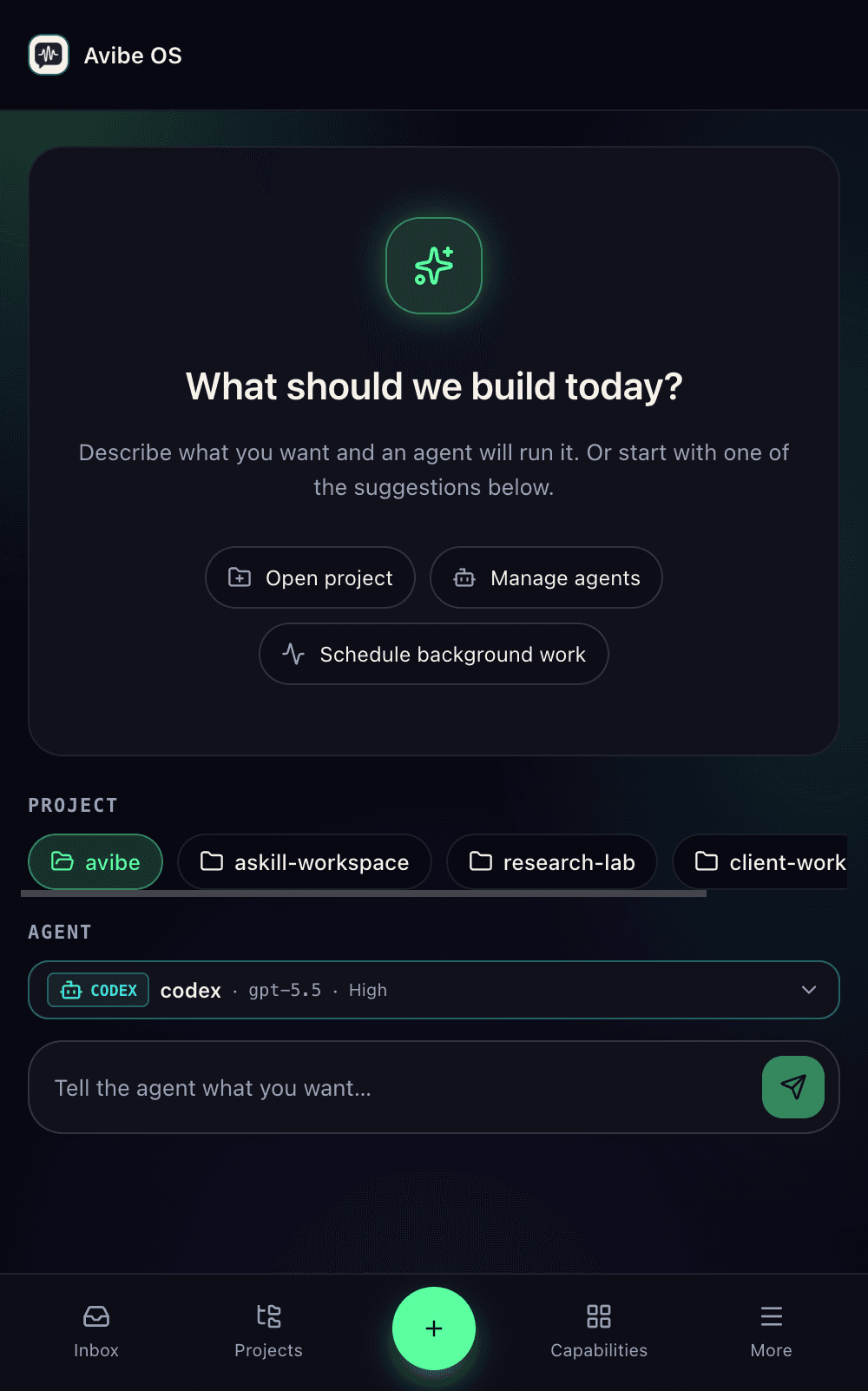 Your machine, in your pocket